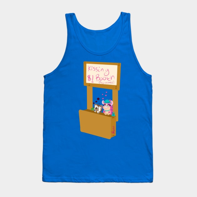 Kissing Booth Tank Top by GrannyPomshka